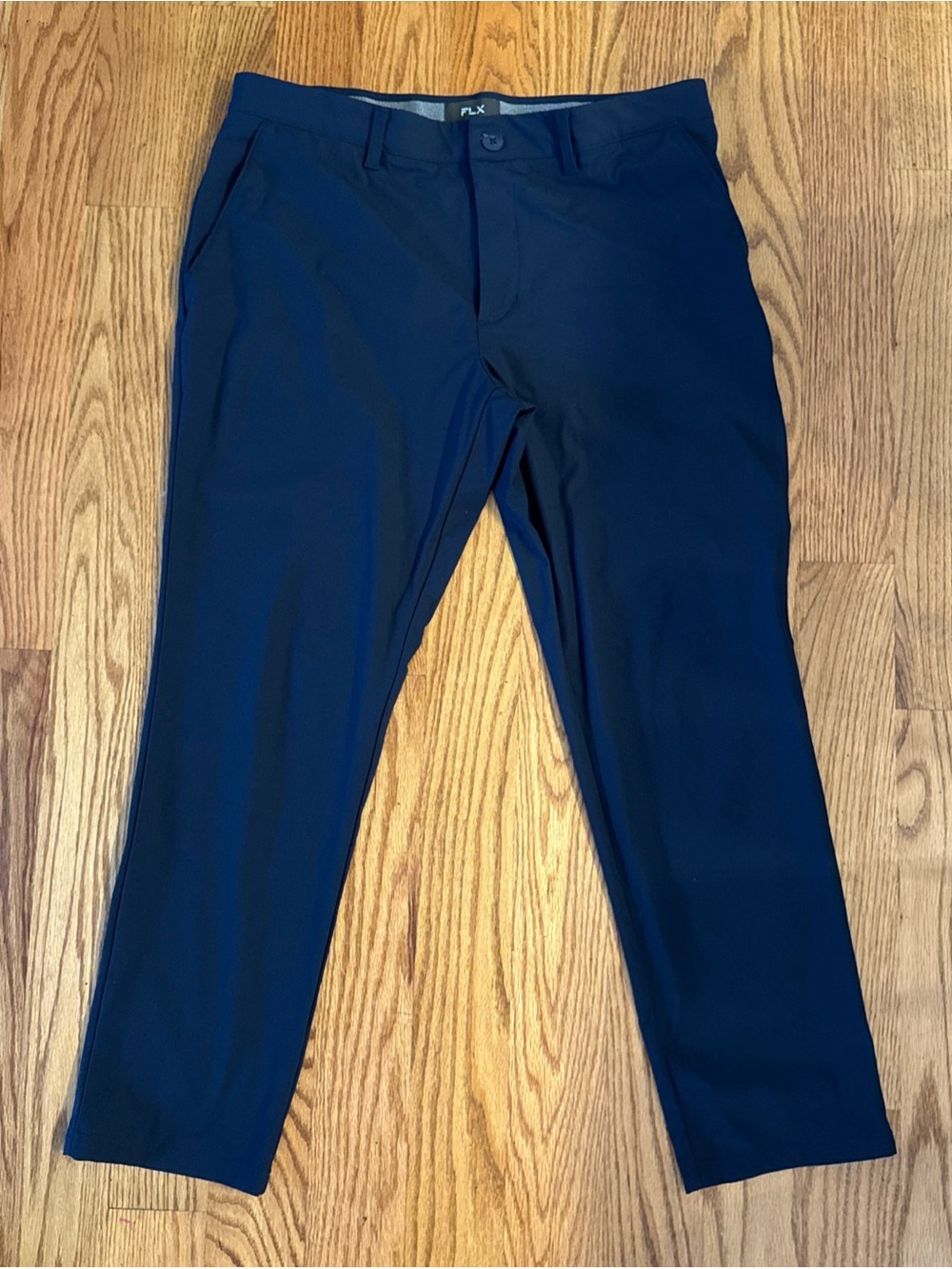 FLX Men's Navy Slim Performance Joggers